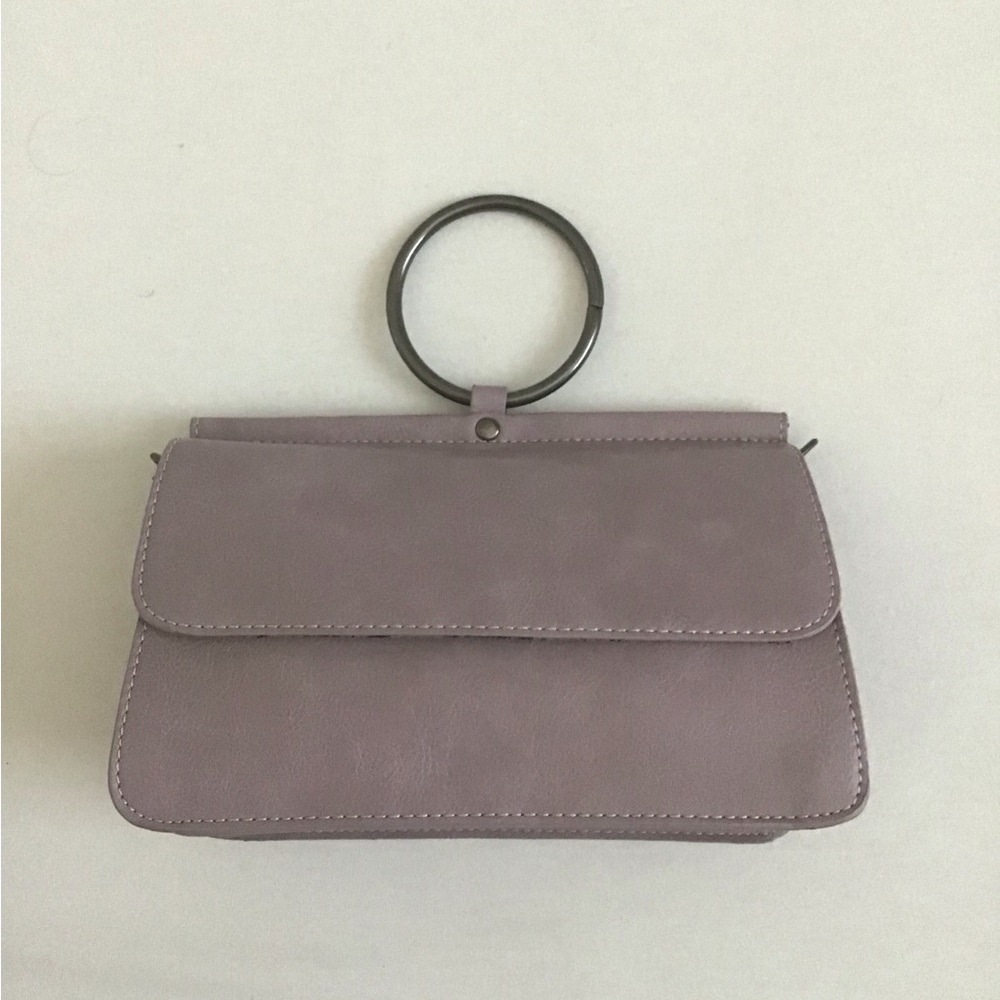 NWT genuine leather lavender bag